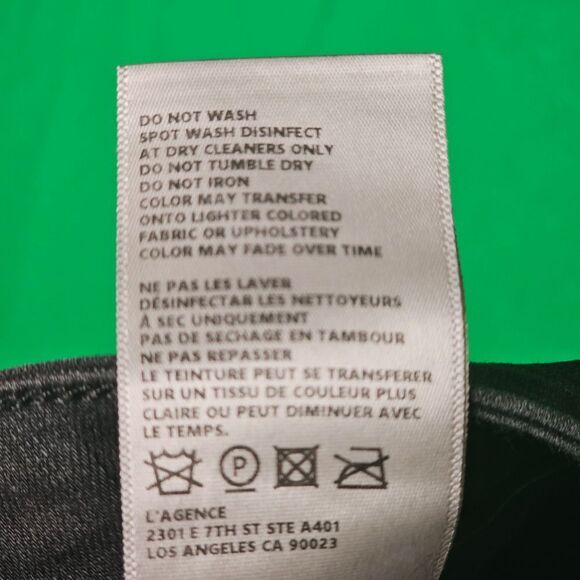 NWT L'AGENCE Margot Jean Dark Graphite 24 - Picture 5 of 6